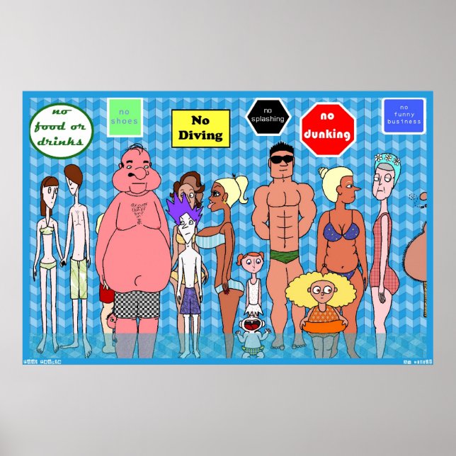 Pool People Poster (Front)