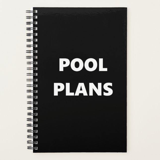 Pool Planner Sports Theme Pool Plans (Front)
