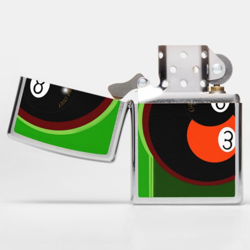 Pool Playing Zippo Zippo Lighter Zazzle