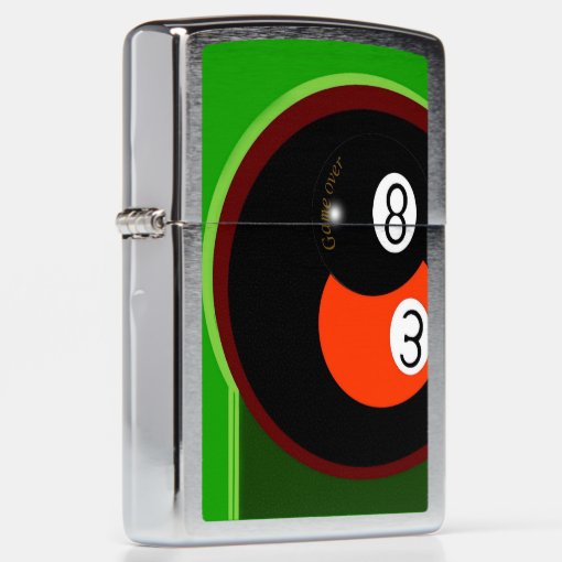 Pool Playing Zippo Zippo Lighter Zazzle