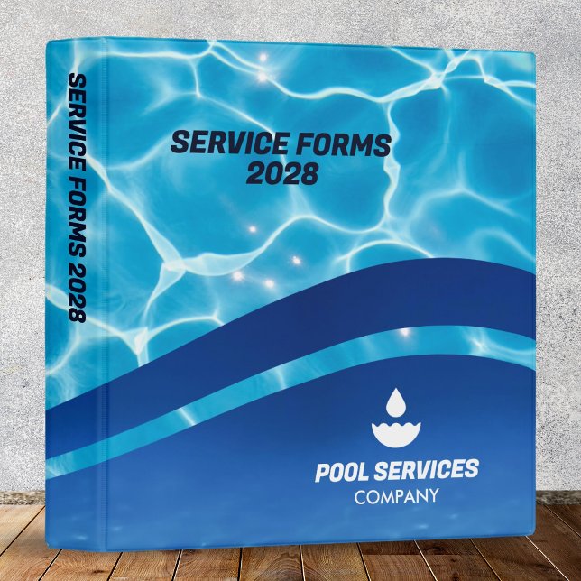 Pool Services | Water Wave Aquatic Binder (Creator Uploaded)