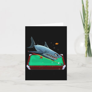 Pool Shark Billiards 8 9 Ball Straight Carom Snook Card