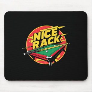 Pool Shark Billiards Nice Rack Funny Puns 8 Ball B Mouse Pad