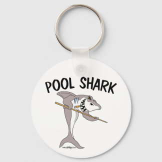 Pool Shark Design Keychain