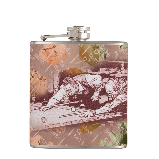 Pool Shark Flask (Front)