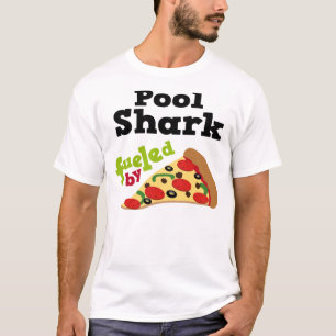 Pool Shark (Funny) Pizza T Shirt