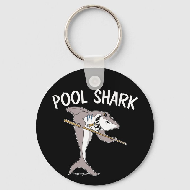 Pool Shark Keychain (Front)