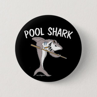 Pool Shark Pinback Button