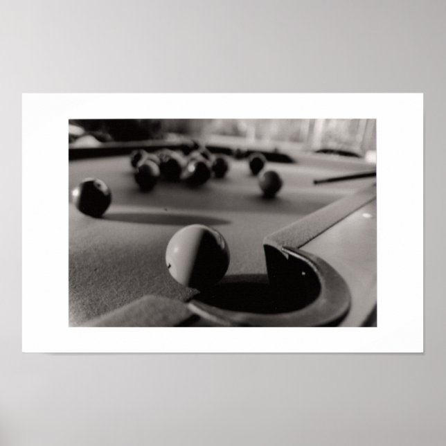 Pool Shot Poster (Front)