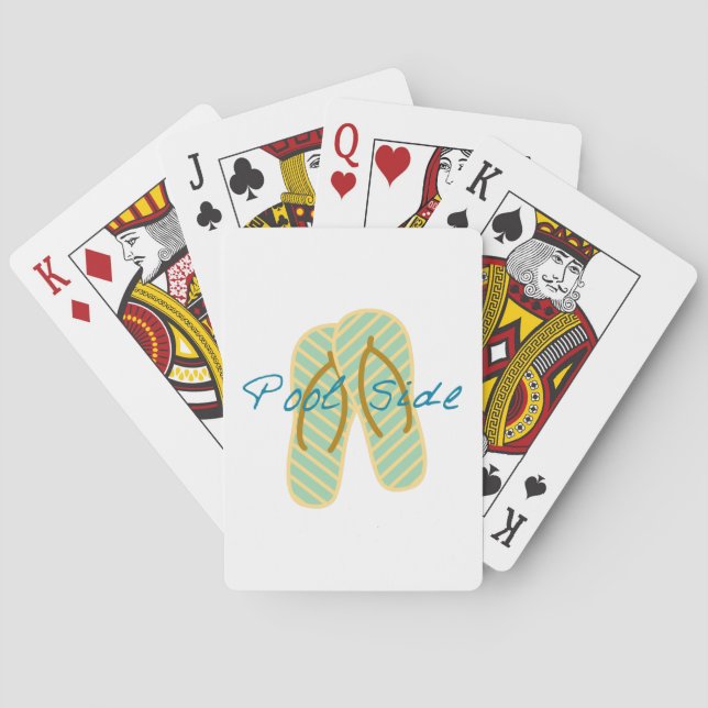 Pool Side Poker Cards (Back)