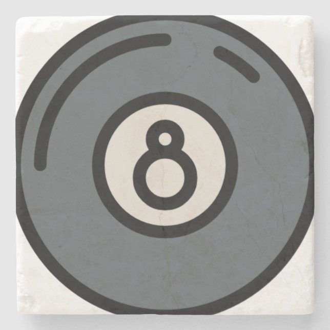 pool stone coaster (Front)