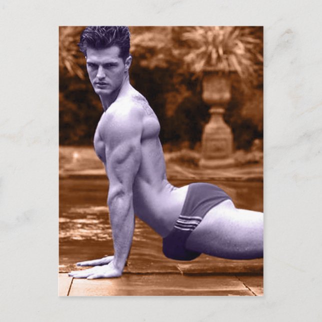 Pool Stretch Postcard (Front)