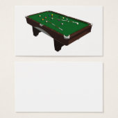 Pool Table (Front & Back)