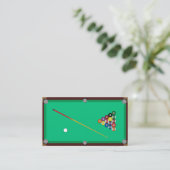 Pool Table Business Card (Standing Front)
