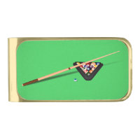 Pool Table Cue Stick and Balls