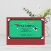 Pool Table Invitation (Standing Front)