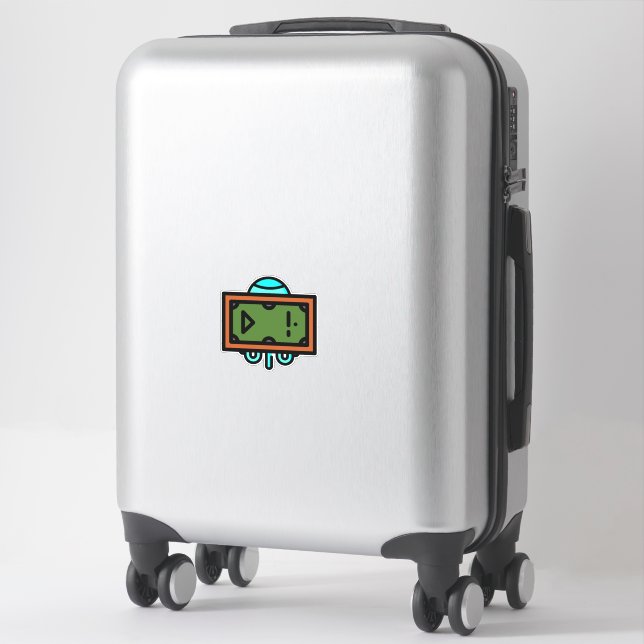 pool-table sticker (Suitcase)