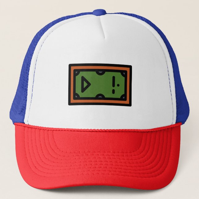 pool-table trucker hat (Front)