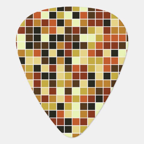 Pool Tiles Brown Mosaic Tiles Geometric Pattern Guitar Pick