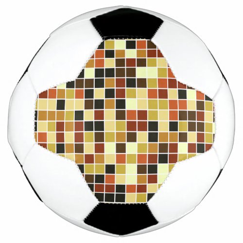 Pool Tiles Brown Mosaic Tiles Geometric Pattern Soccer Ball