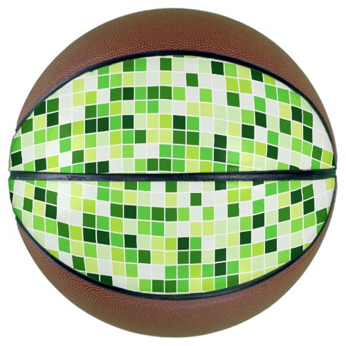 Pool Tiles Green Mosaic Tiles Geometric Pattern Basketball