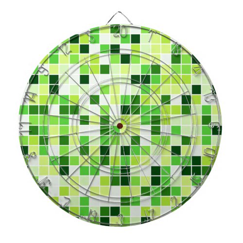 Pool Tiles Green Mosaic Tiles Geometric Pattern Dart Board