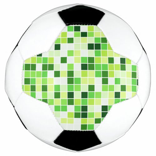 Pool Tiles Green Mosaic Tiles Geometric Pattern Soccer Ball