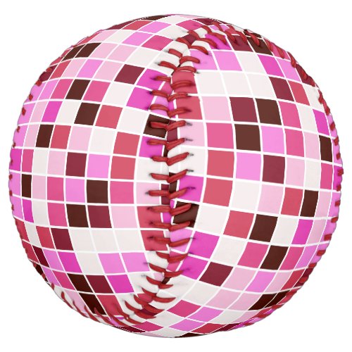 Pool Tiles Pink Mosaic Tiles Geometric Pattern Softball