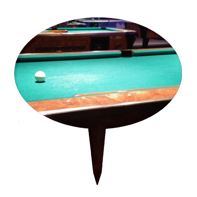 Pool Time Cake Topper (Front)