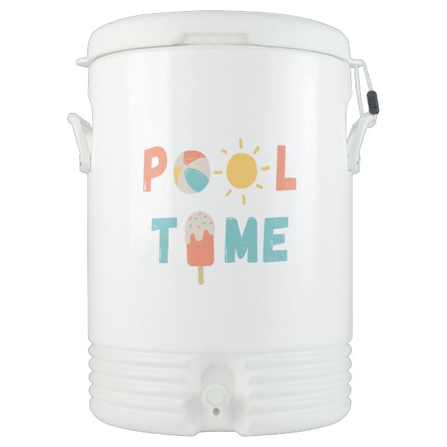 pool time. Igloo Coolers Beverage Cooler (Front)