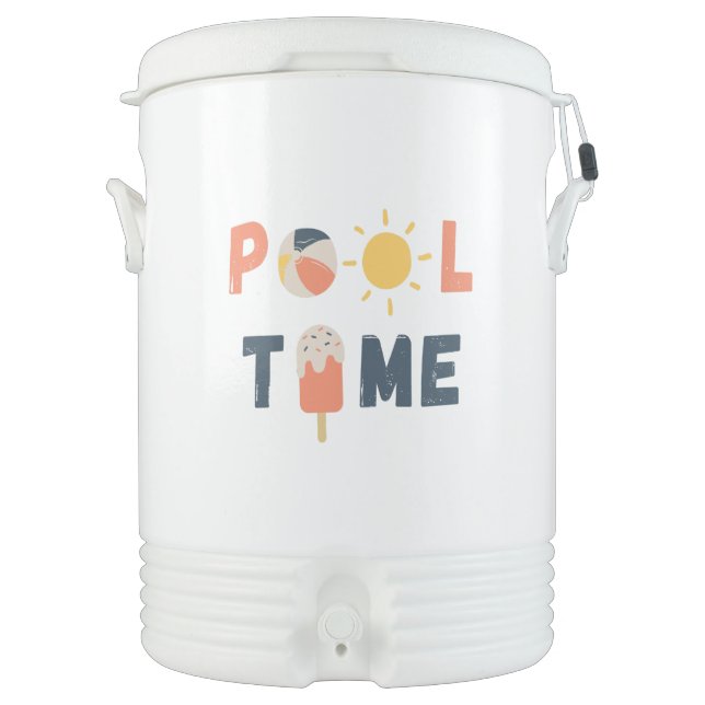 pool time. Igloo Coolers Beverage Cooler (Front)