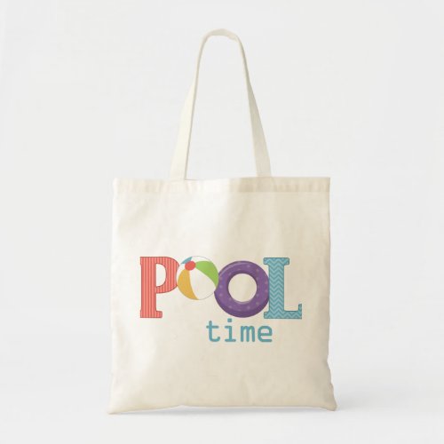 Pool Time Tote Bag