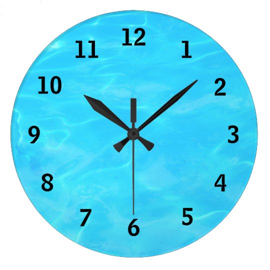 Pool Time Wall Clock
