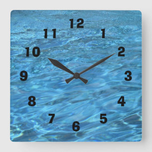 Pool Time Wall Clock