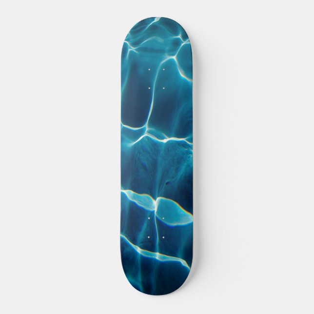 Pool Water H20 Skate Board Skateboard deck design (Front)