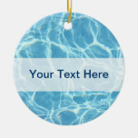 Pool Water Ornament at Zazzle