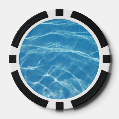 Pool Water Poker Chips