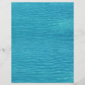 Pool Water Ripples Stationery Flyer (Front)