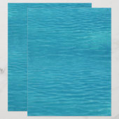 Pool Water Ripples Stationery Flyer (Front/Back)