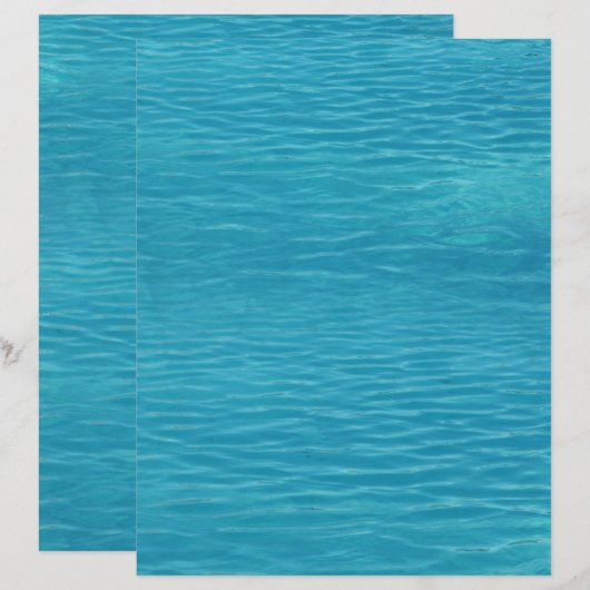 Pool Water Ripples Stationery Flyer (Front/Back)