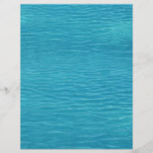 Pool Water Ripples Stationery Flyer (Back)