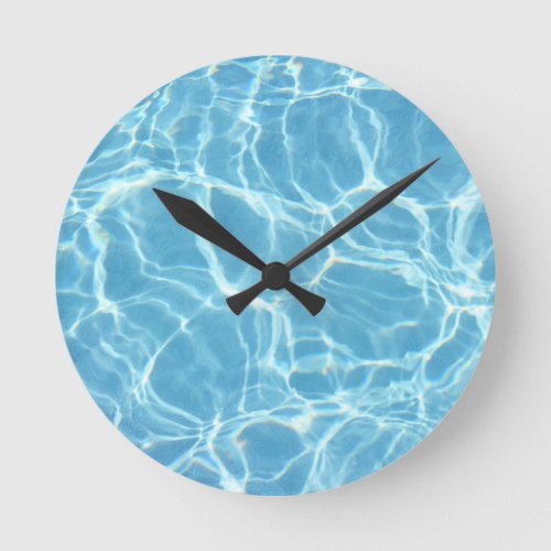 Pool Water Wall Clock
