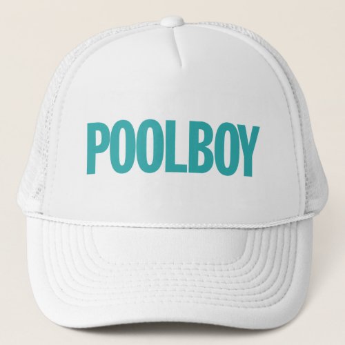 Poolboy Trucker Hat