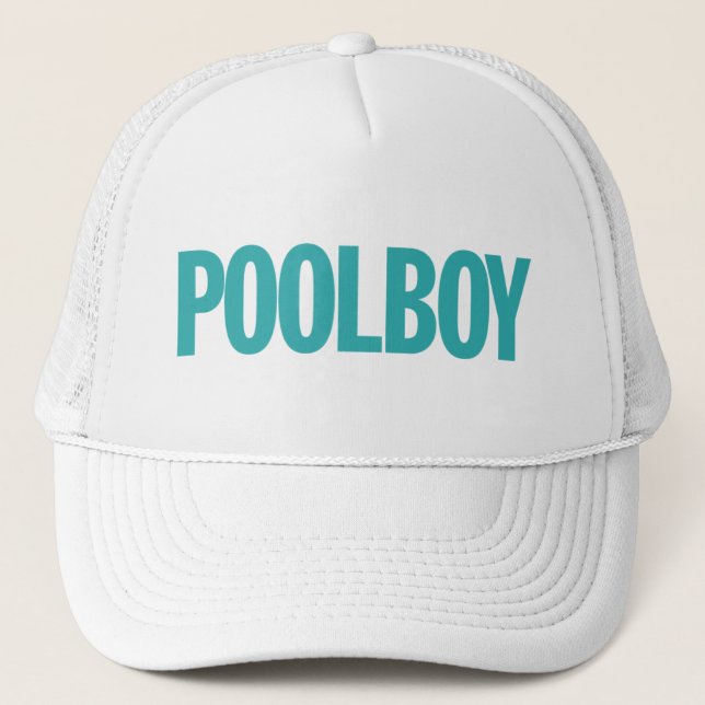 Poolboy. Trucker Hat (Front)