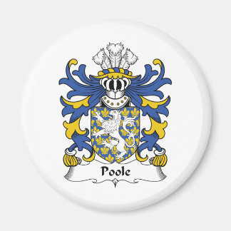 Poole Family Crest Magnet