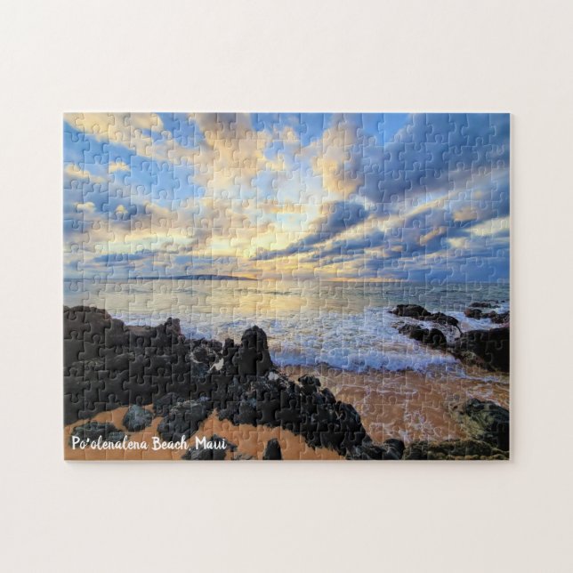 Po'olenalena Beach Maui Hawaii Jigsaw Puzzle (Horizontal)