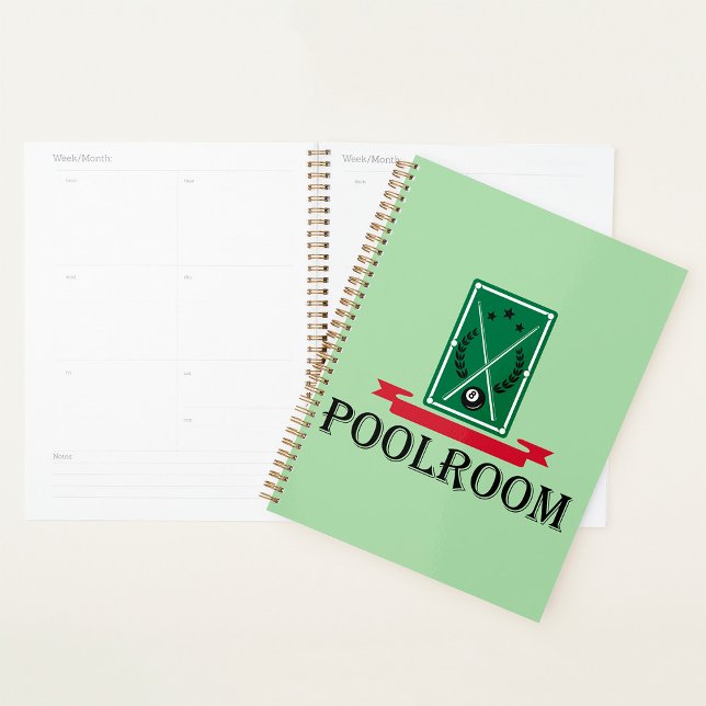 Poolroom Billiards Classic 8 Ball Planner (Creator Uploaded)