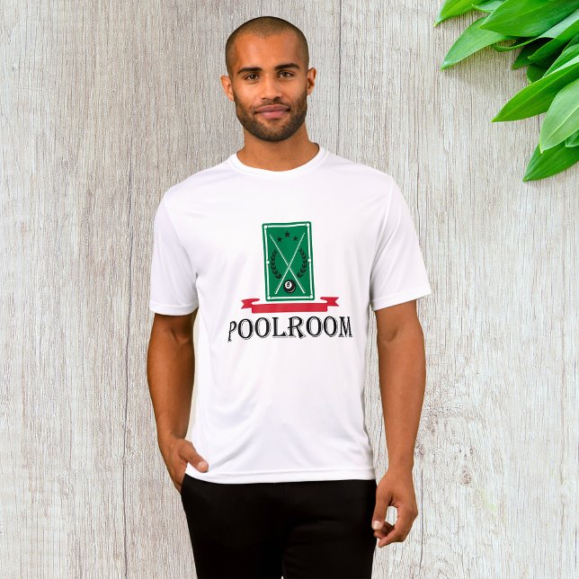 Poolroom Billiards Classic 8 Ball T-Shirt (Creator Uploaded)