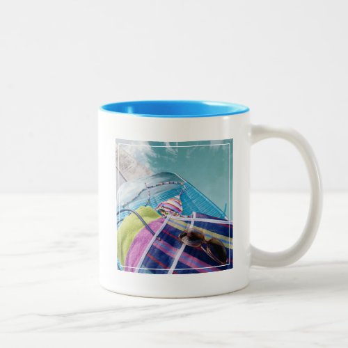 Poolside Accoutrements Two_Tone Coffee Mug