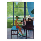 Poolside Piano Practice (Front)